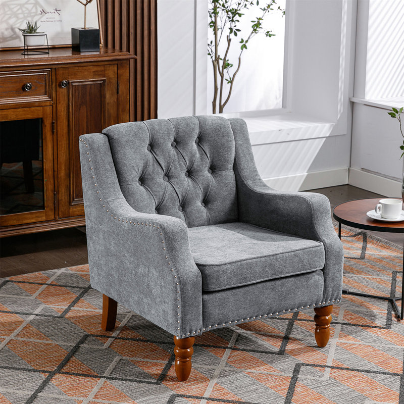 Wayfair gray accent chairs 2025